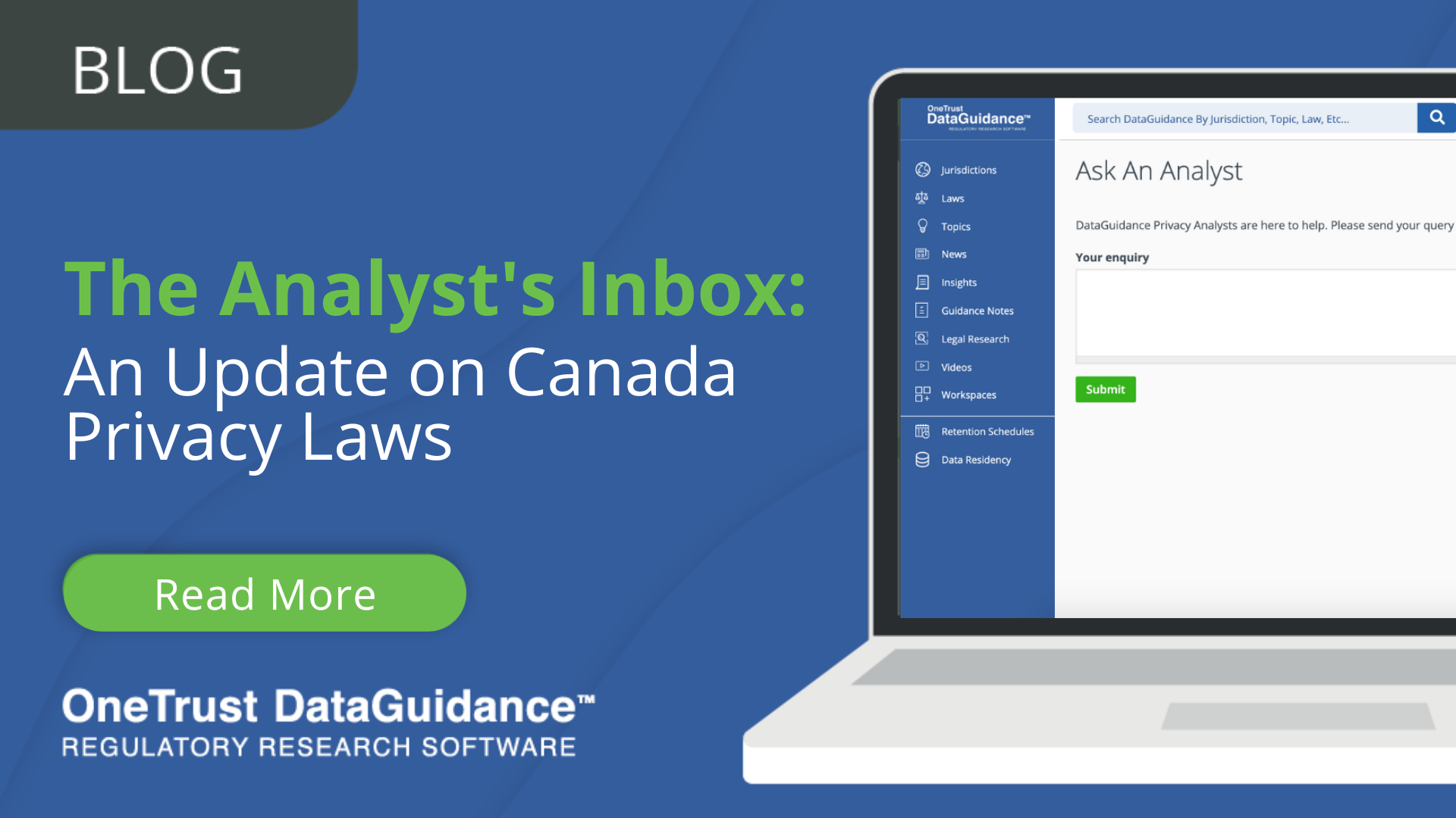 The Analyst’s Inbox Update on Canada Privacy Laws DataGuidance