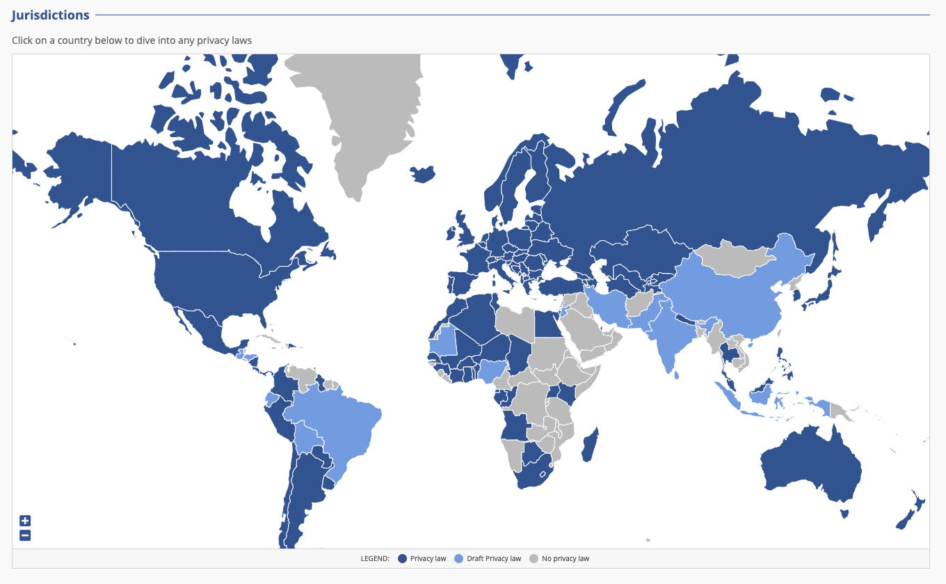 DataGuidance Homepage Jurisdictions